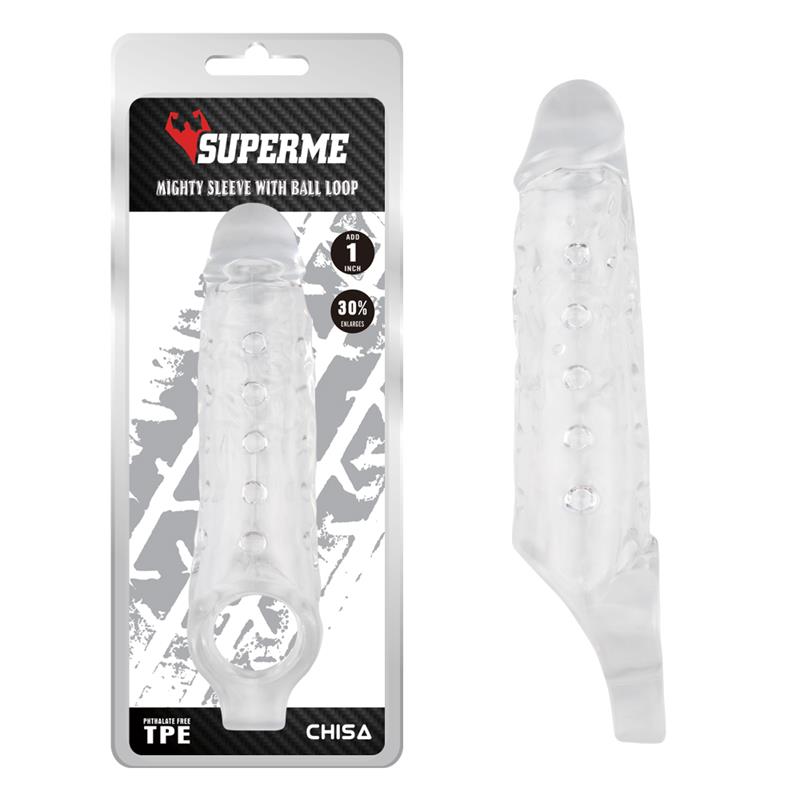 CHISA - MIGHTY SLEEVE WITH BALL LOOP CLEAR