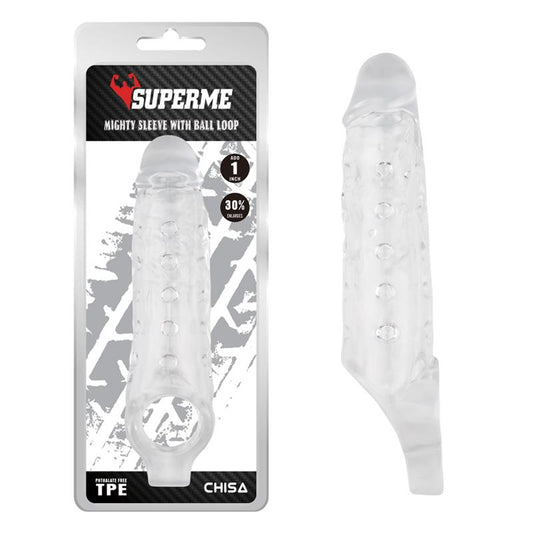 CHISA - MIGHTY SLEEVE WITH BALL LOOP CLEAR