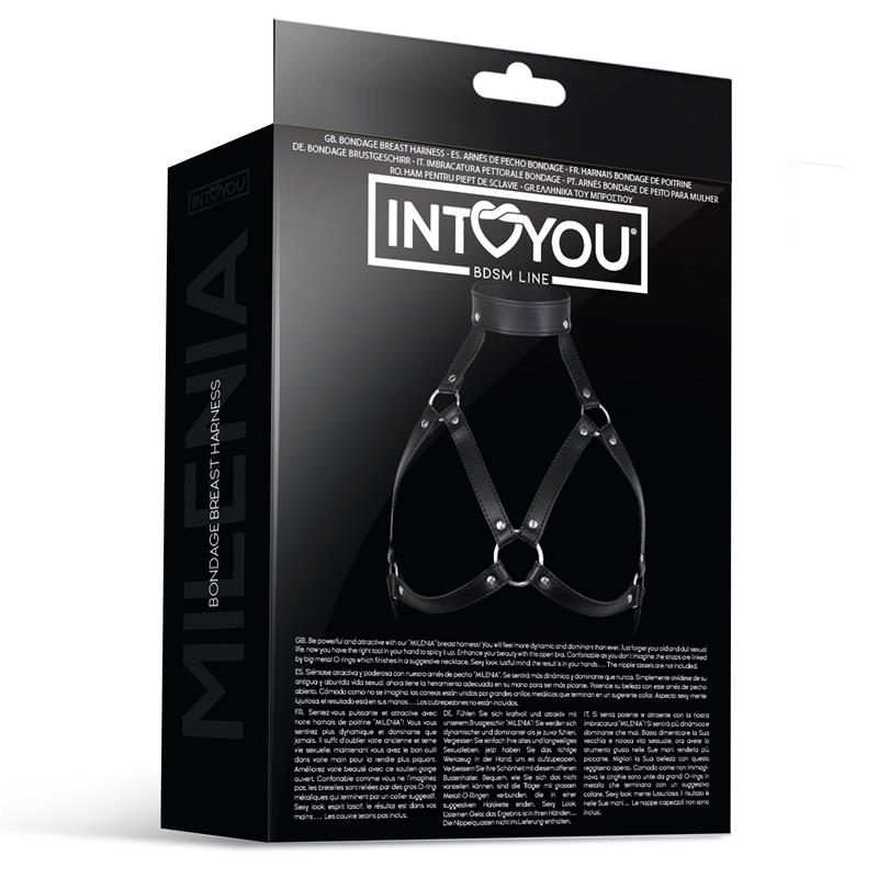 INTOYOU BDSM LINE - MILENIA BREAST HARNESS FOR BONDAGE