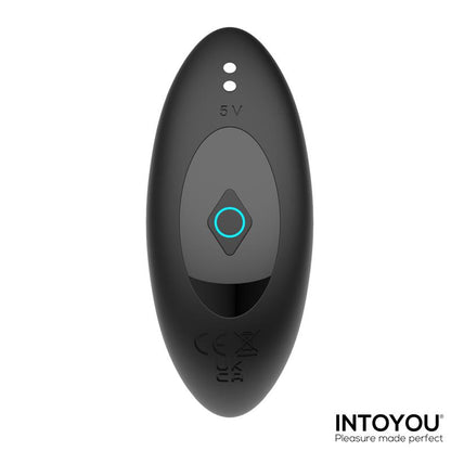INTOYOU - MILTON DUAL TAPPING ANAL PLUG WITH REMOTE CONTROL
