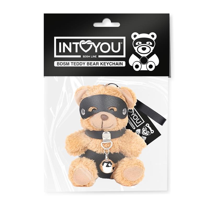 INTOYOU BDSM LINE - MIMI KEYCHAIN BDSM TEDDY BEAR WITH COLLAR AND BELL