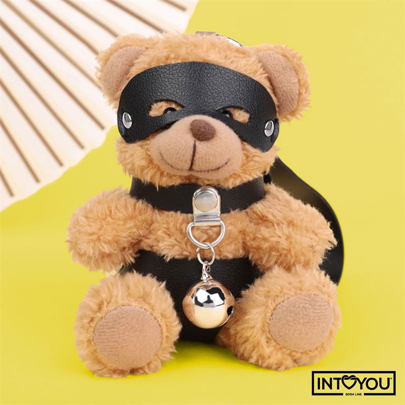 INTOYOU BDSM LINE - MIMI KEYCHAIN BDSM TEDDY BEAR WITH COLLAR AND BELL