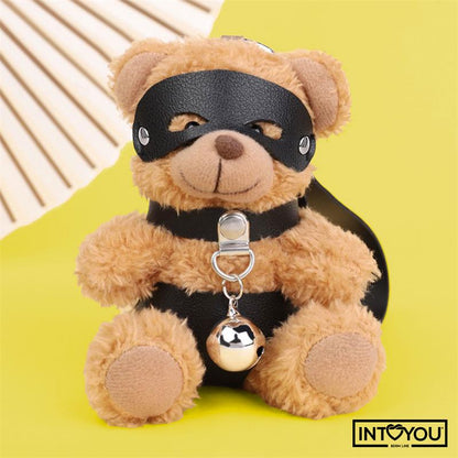 INTOYOU BDSM LINE - MIMI KEYCHAIN BDSM TEDDY BEAR WITH COLLAR AND BELL