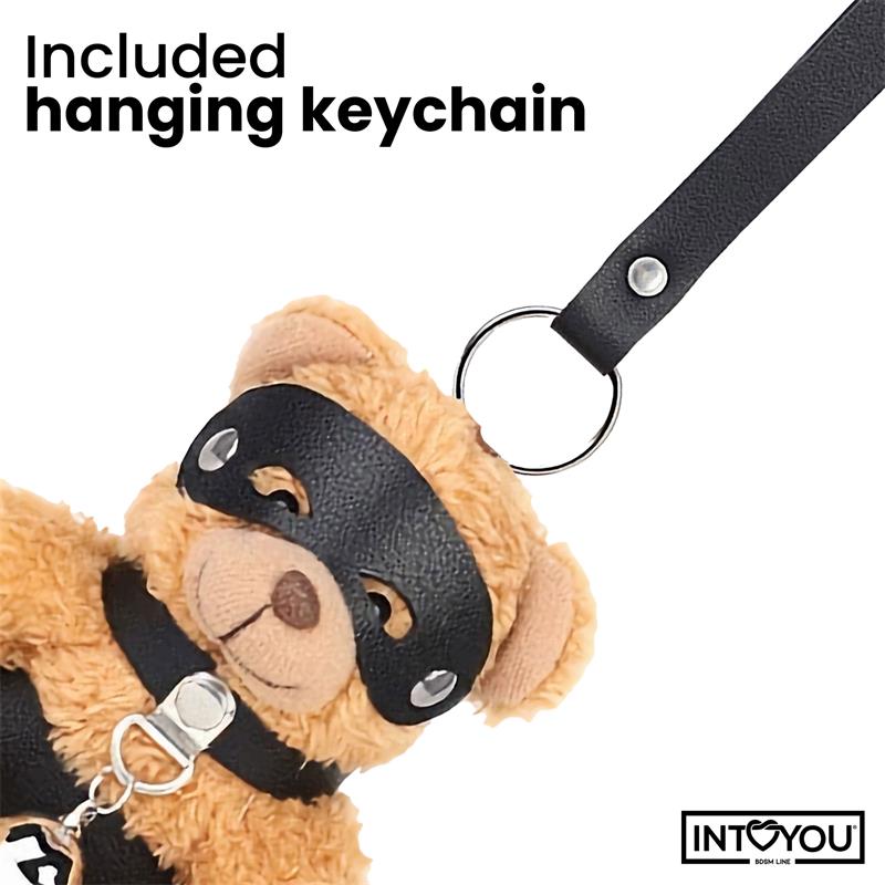 INTOYOU BDSM LINE - MIMI KEYCHAIN BDSM TEDDY BEAR WITH COLLAR AND BELL