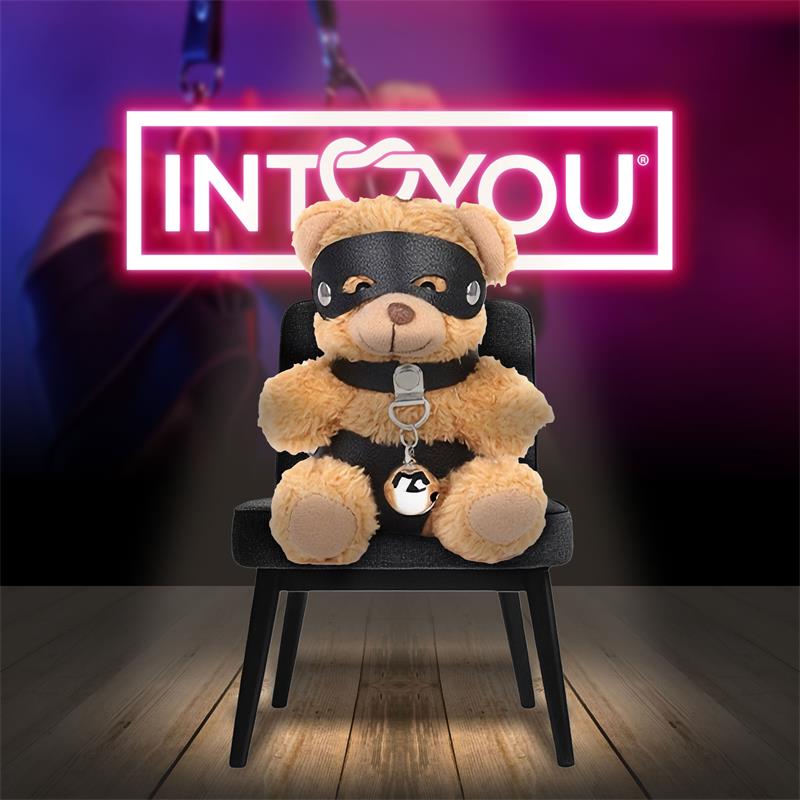INTOYOU BDSM LINE - MIMI KEYCHAIN BDSM TEDDY BEAR WITH COLLAR AND BELL