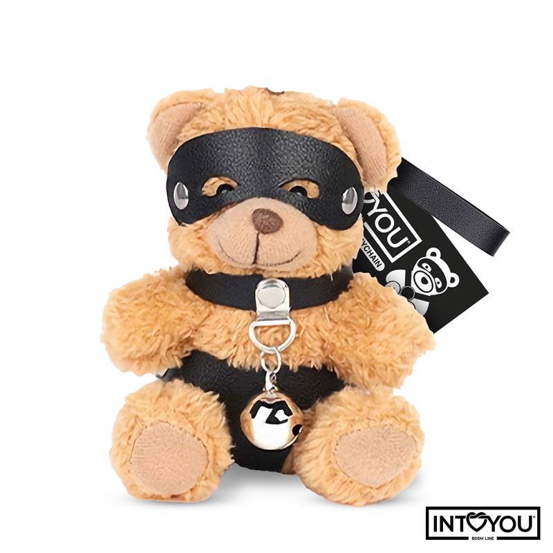 INTOYOU BDSM LINE - MIMI KEYCHAIN BDSM TEDDY BEAR WITH COLLAR AND BELL