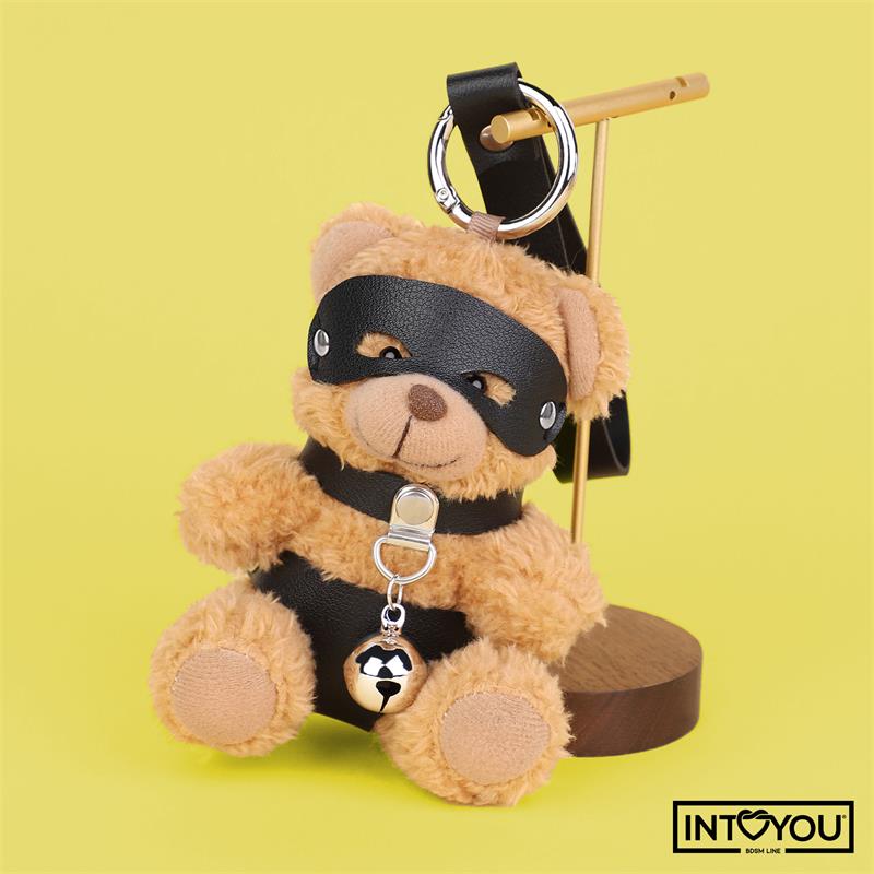 INTOYOU BDSM LINE - MIMI KEYCHAIN BDSM TEDDY BEAR WITH COLLAR AND BELL