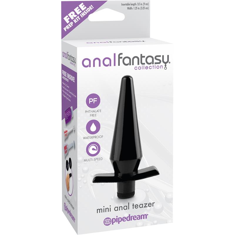 ANAL FANTASY COLLECT. - MINI ANAL PLUG TEAZER BLACK