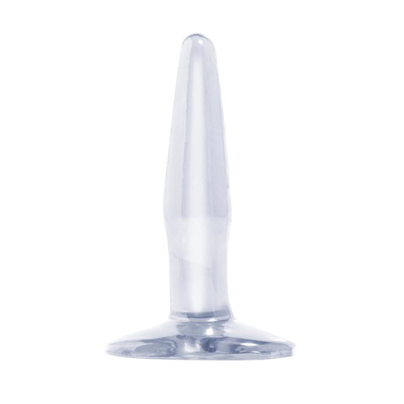 BASIX RUBBER WORKS - MINI BUTT PLUG CLEAR