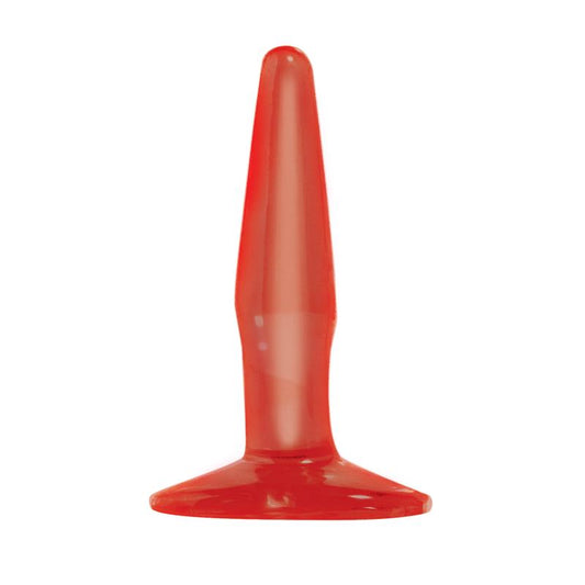 BASIX RUBBER WORKS - MINI BUTT PLUG RED