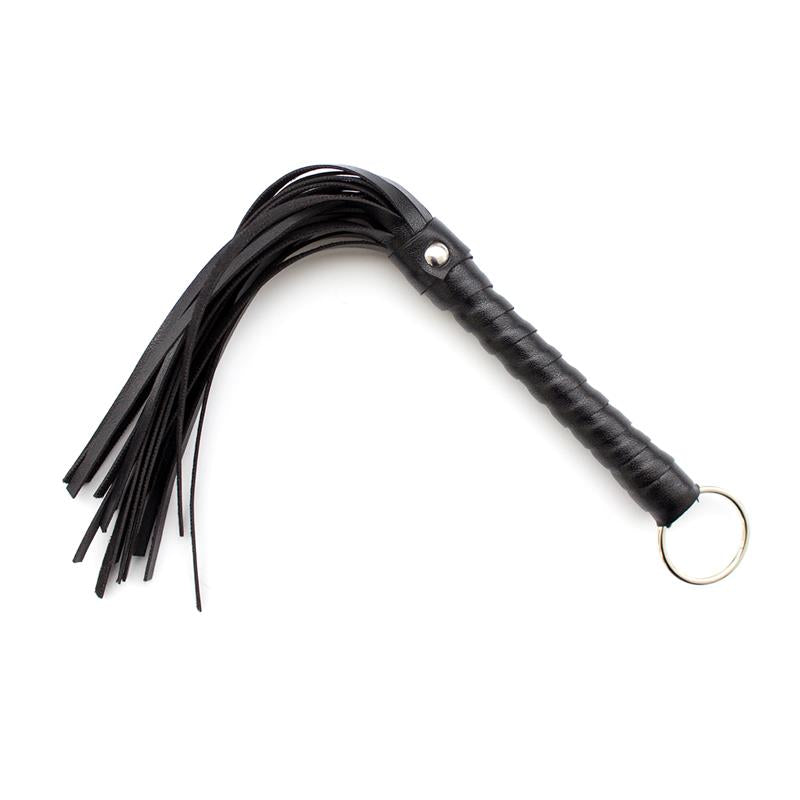 LATETOBED BDSM LINE - MINI FLOGGER 28 CM BLACK