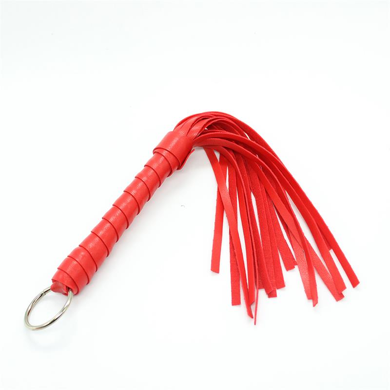 LATETOBED BDSM LINE - MINI FLOGGER RED