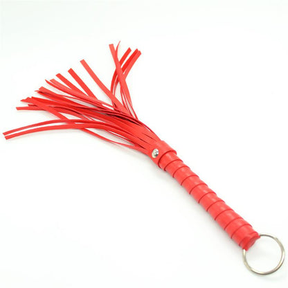 LATETOBED BDSM LINE - MINI FLOGGER RED