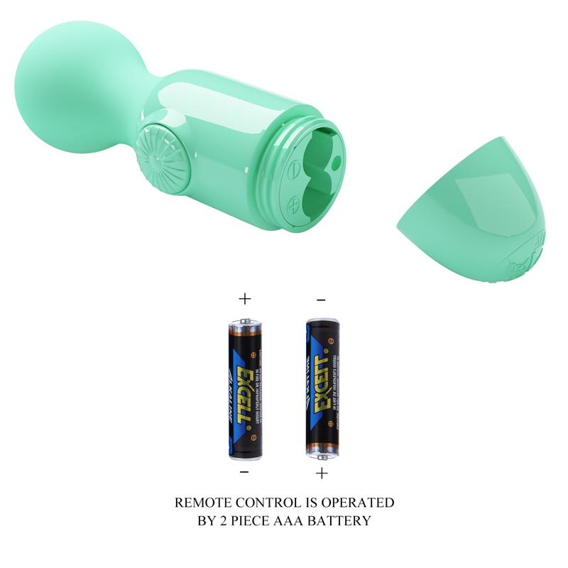 PRETTYLOVE - MINI MASSAGER LITTLE CUTE GREEN