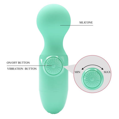 PRETTYLOVE - MINI MASSAGER LITTLE CUTE GREEN