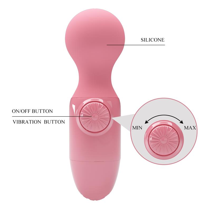PRETTYLOVE - MINI MASSAGER LITTLE CUTE PINK