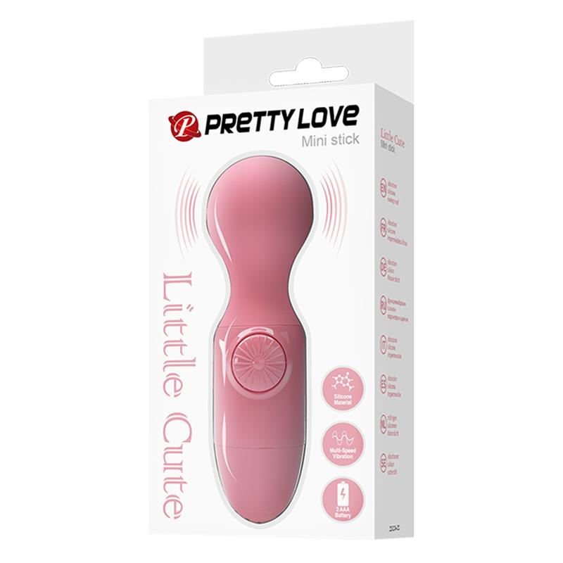 PRETTYLOVE - MINI MASSAGER LITTLE CUTE PINK