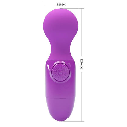 PRETTYLOVE - MINI MASSAGER LITTLE CUTE PURPLE