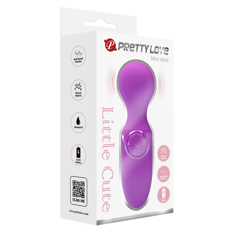 PRETTYLOVE - MINI MASSAGER LITTLE CUTE PURPLE