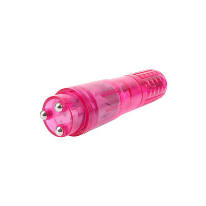CHISA - MINI MASSAGER WITH 3 HEADS PINK