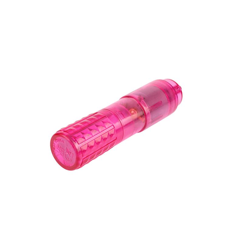 CHISA - MINI MASSAGER WITH 3 HEADS PINK