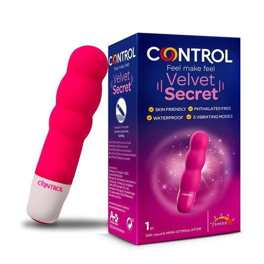 CONTROL - MINI VIBE VELVET SECRET 5 FUNCTIONS