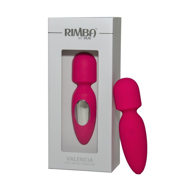 RIMBA TOYS - MINI WAND VIBRATOR VALENCIA PINK