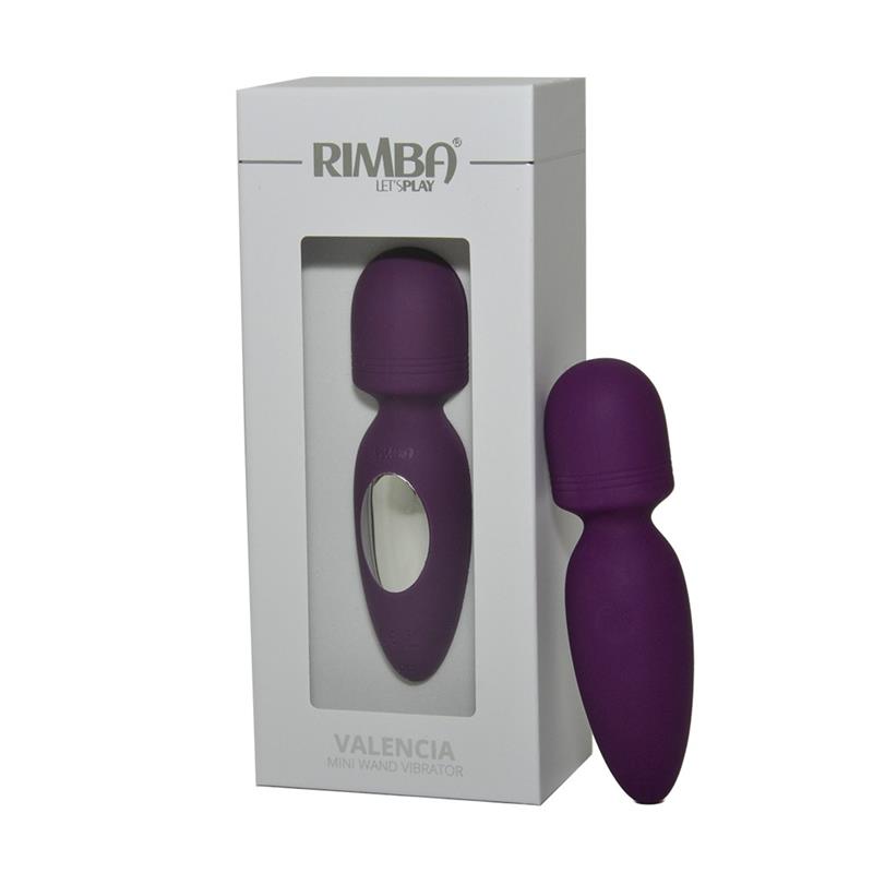RIMBA TOYS - MINI WAND VIBRATOR VALENCIA PURPLE