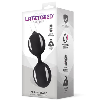 LATETOBED - MISHA DOUBLE KEGEL BALLS WITH INTERNAL WEIGHT