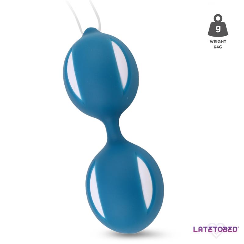 LATETOBED - MISHA DOUBLE KEGEL BALLS WITH INTERNAL WEIGHT