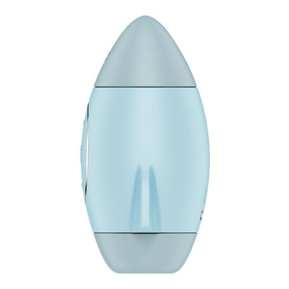 SATISFYER - MISSION CONTROL CLIT SUCKER AND VIBE BLUE