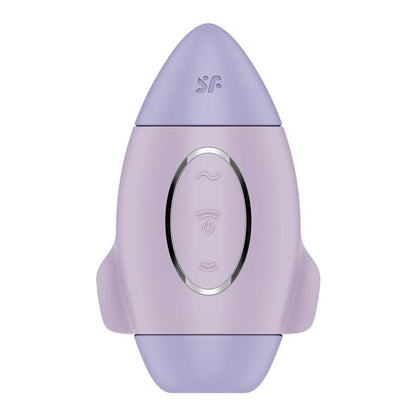SATISFYER - MISSION CONTROL CLIT SUCKER AND VIBRATOR VIOLET