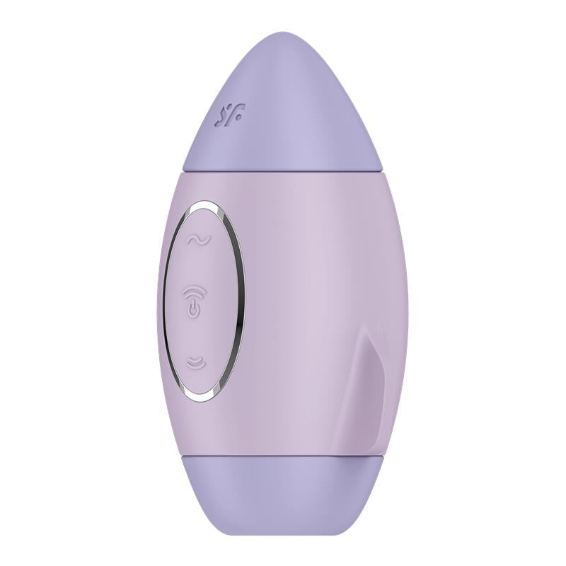 SATISFYER - MISSION CONTROL CLIT SUCKER AND VIBRATOR VIOLET