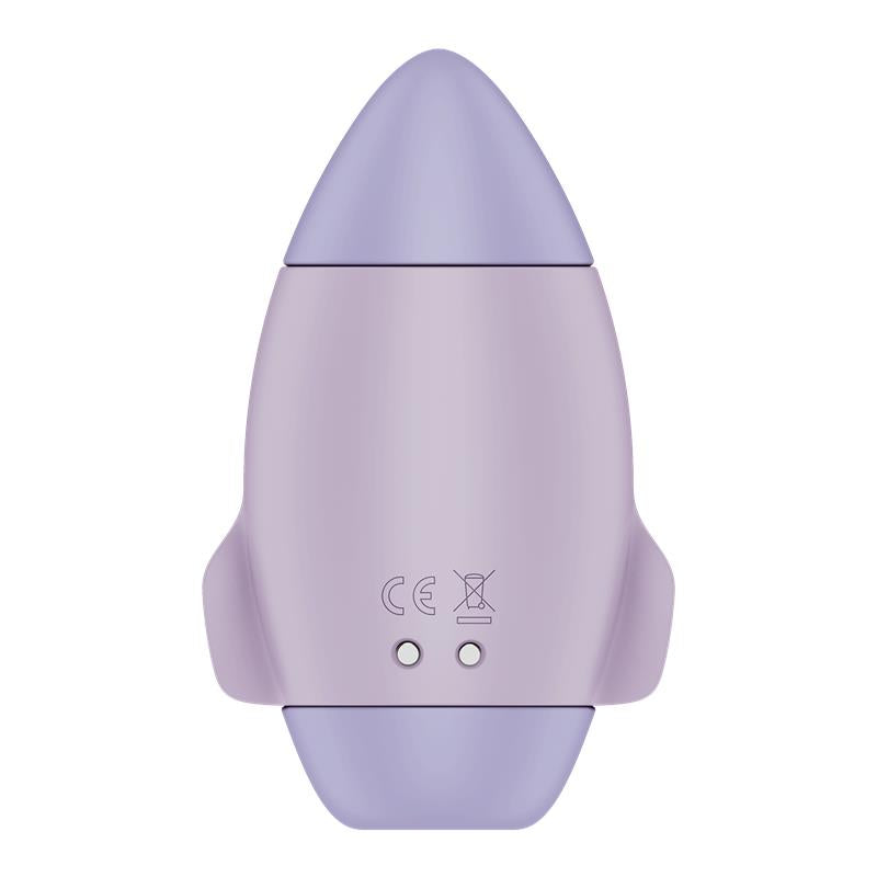 SATISFYER - MISSION CONTROL CLIT SUCKER AND VIBRATOR VIOLET