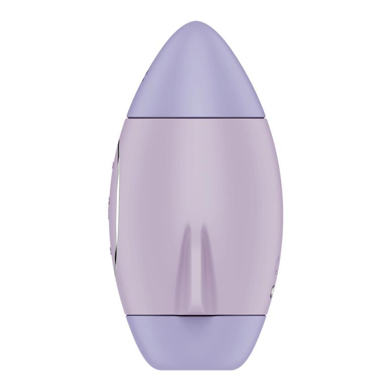 SATISFYER - MISSION CONTROL CLIT SUCKER AND VIBRATOR VIOLET