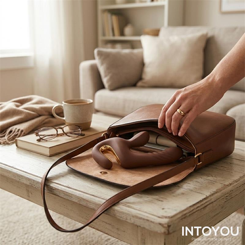 INTOYOU - MOCCA THRUSTING VIBRATOR WITH ERGONOMIC GRIP USB