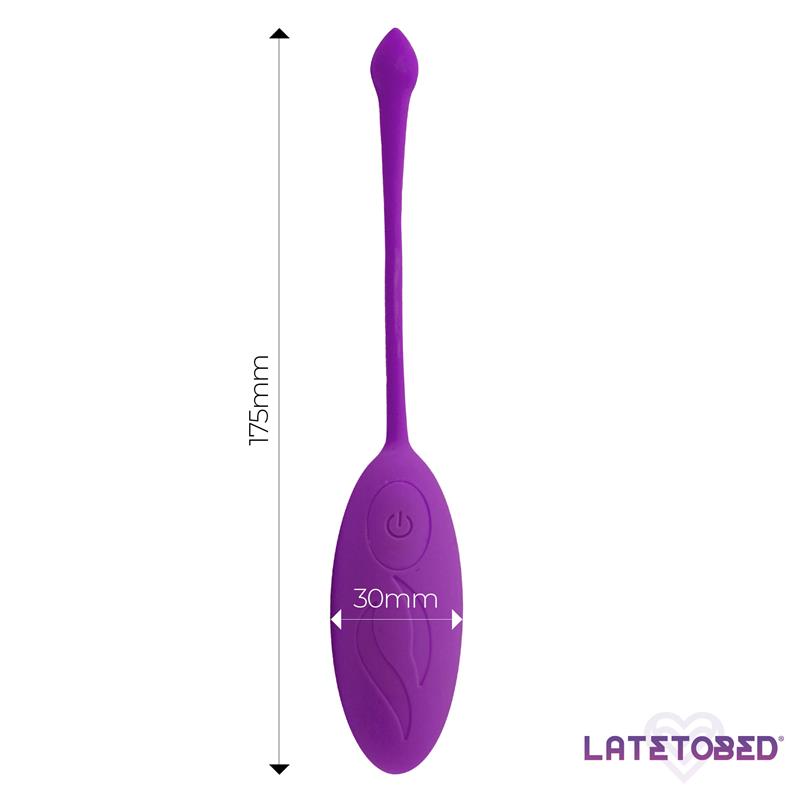 LATETOBED - MOLKA VIBRATING EGG WITH REMOTE CONTROL