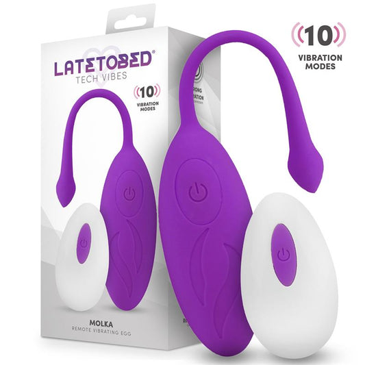 LATETOBED - MOLKA VIBRATING EGG WITH REMOTE CONTROL