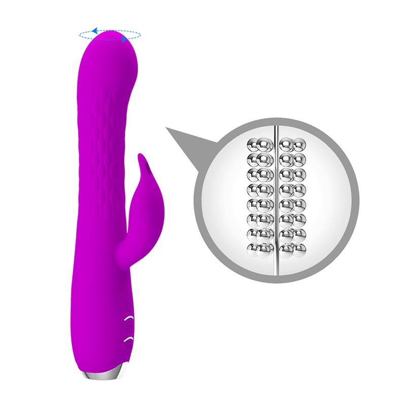 PRETTYLOVE - MOLLY VIBRATOR WITH ROTATING FUNCTION