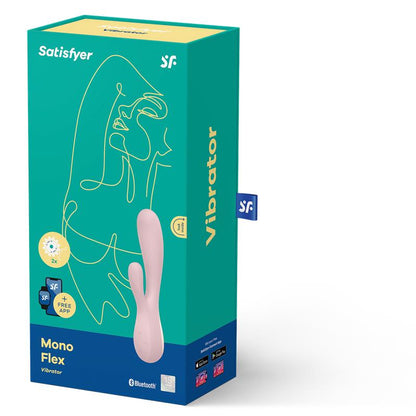 SATISFYER - MONO FLEX VIBE WITH APP MAUVE