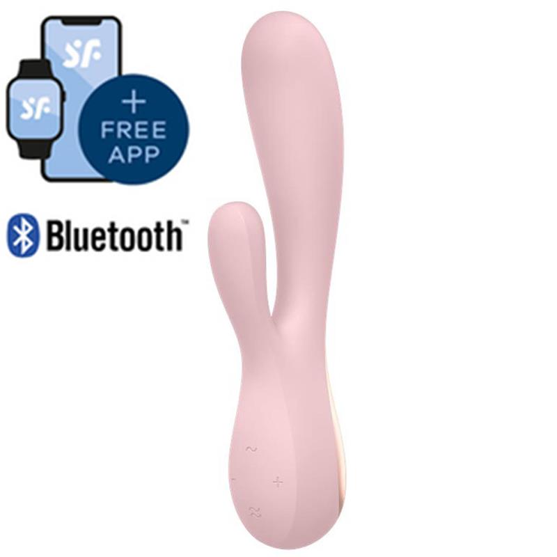 SATISFYER - VIBRADOR MONO FLEX CON APP MALVA