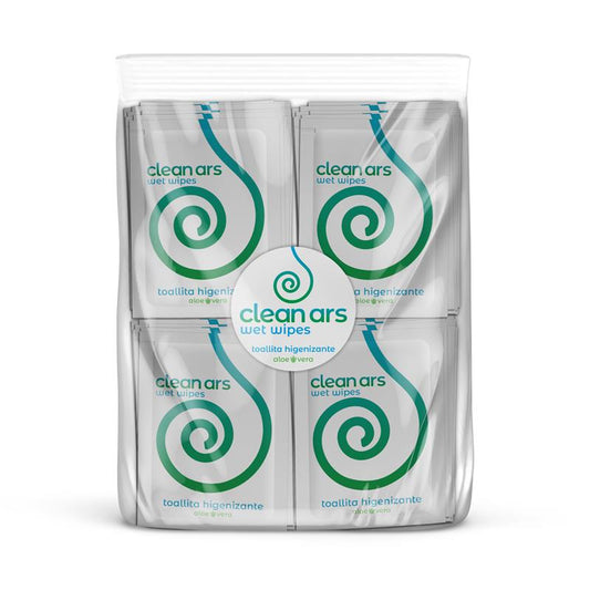 BODY ARS - MONODOSE HYGIENIC WIPES WITH ALOE VERA 100 UNITS