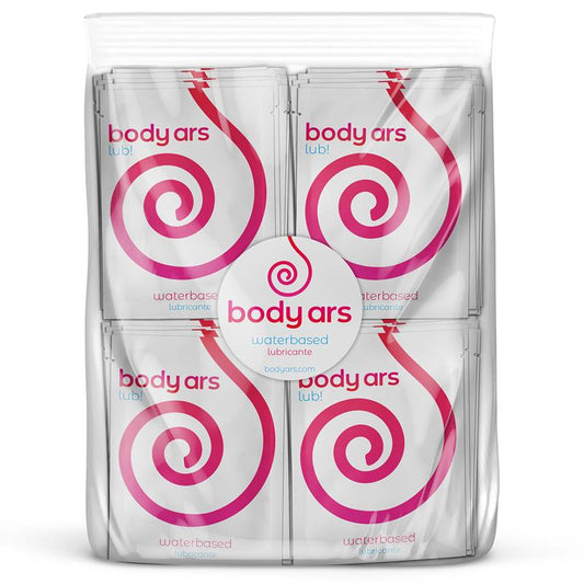 BODY ARS - MONODOSE LUBRICANT GEL WATER BASE NATURAL 100 X 4 ML