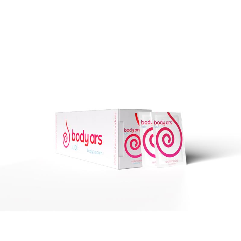 BODY ARS - MONODOSE LUBRICANT GEL WATER BASE NATURAL 1000 X 4 ML