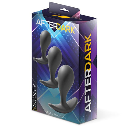 AFTERDARK - MONTY SET OF 3 ANAL PLUGS