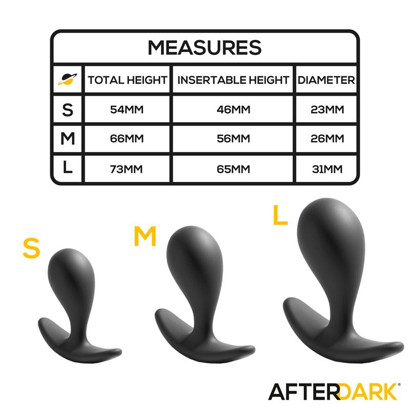 AFTERDARK - MONTY SET OF 3 ANAL PLUGS