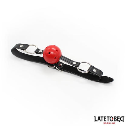 LATETOBED BDSM LINE - HOLLOW HARD BALL GAG