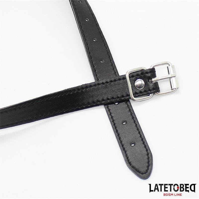 LATETOBED BDSM LINE - HOLLOW HARD BALL GAG