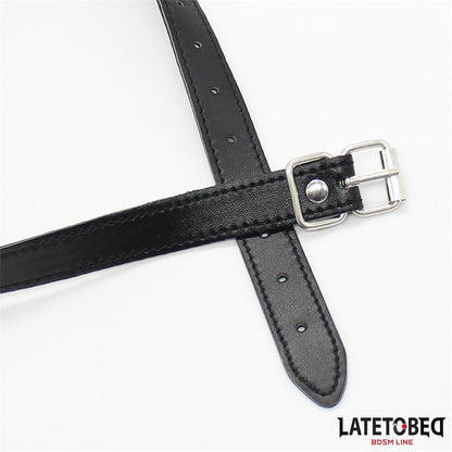 LATETOBED BDSM LINE - HOLLOW HARD BALL GAG