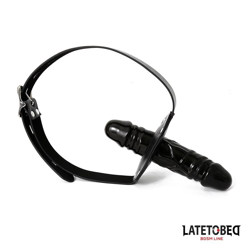 LATETOBED BDSM LINE - DOUBLE PENIS GAG